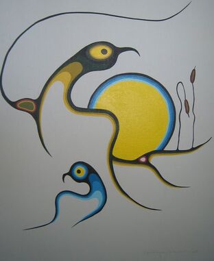Norval Morrisseau, who created Woodland art style, featured in